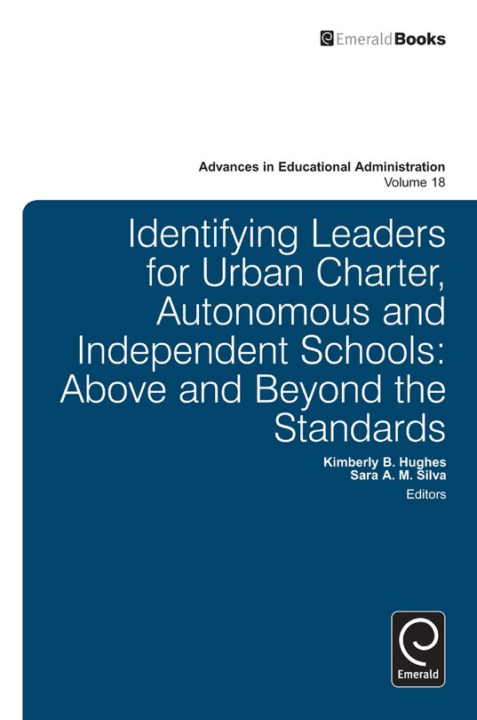 Couverture_Identifying Leaders for Urban Charter, Autonomous and Independent Schools