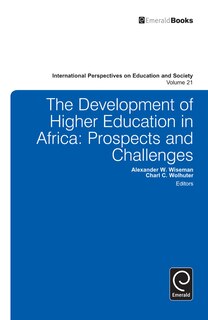 Front cover_Development of Higher Education in Africa