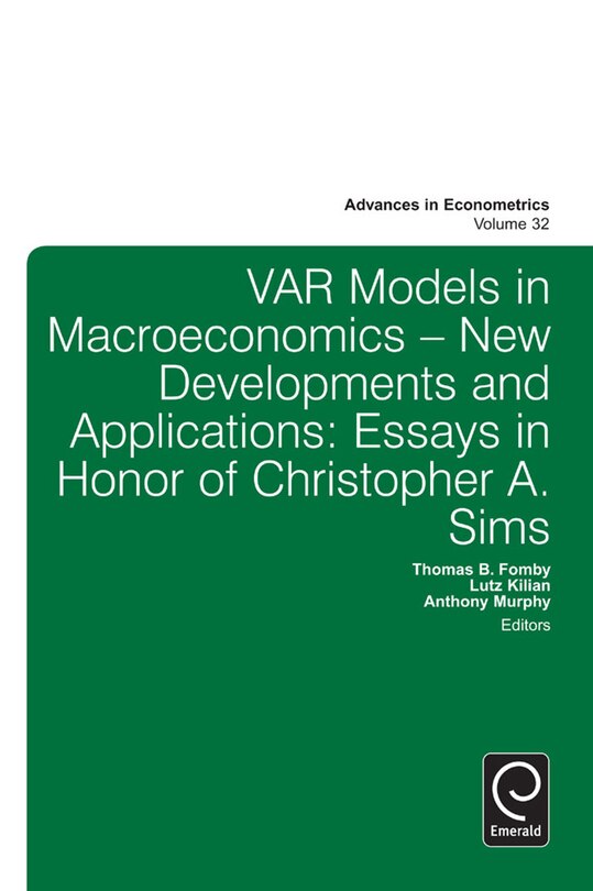 Couverture_Var Models in Macroeconomics - New Developments and Applications