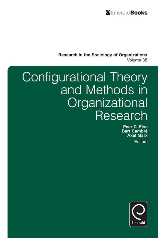 Couverture_Configurational Theory and Methods in Organizational Research