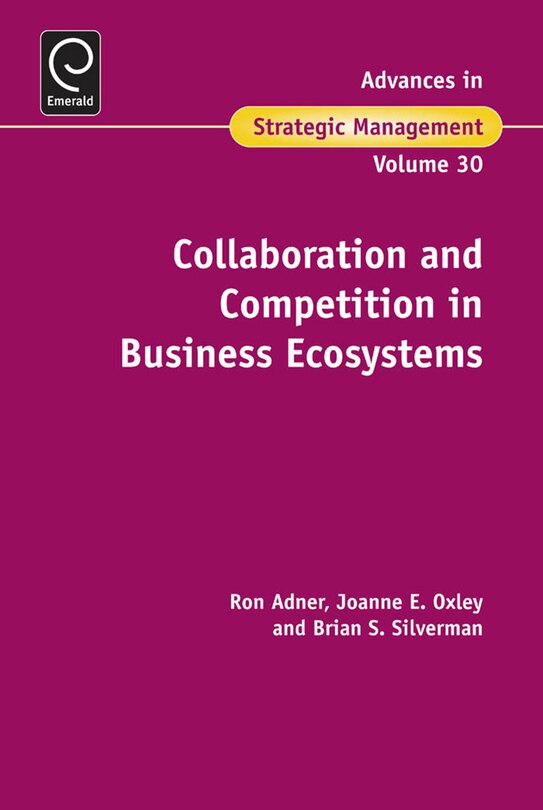 Front cover_Collaboration and Competition in Business Ecosystems