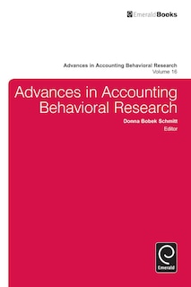 Front cover_Advances in Accounting Behavioral Research
