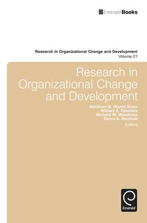 Couverture_Research in Organizational Change and Development