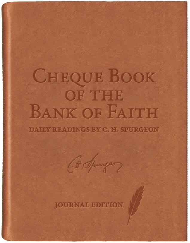 Front cover_Chequebook Of The Bank Of Faith Journal