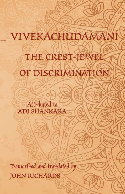 Couverture_Vivekachudamani - The Crest-Jewel of Discrimination
