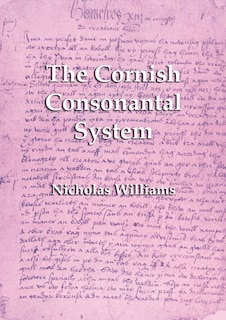 Front cover_The Cornish Consonantal System