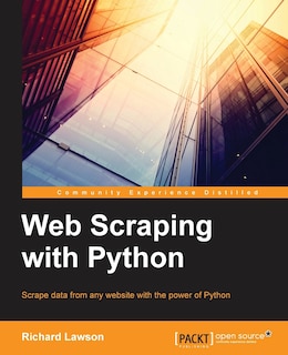 Couverture_Web Scraping with Python