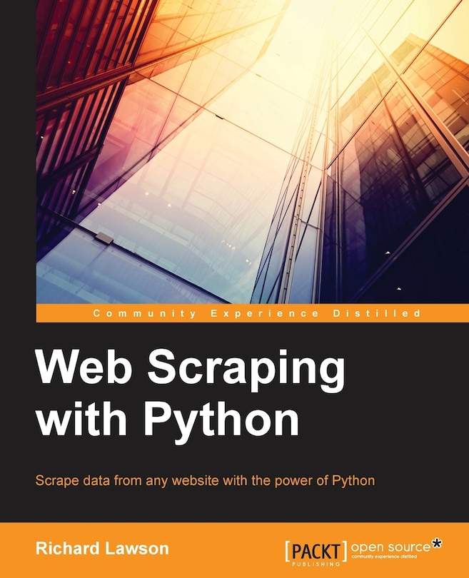 Couverture_Web Scraping with Python