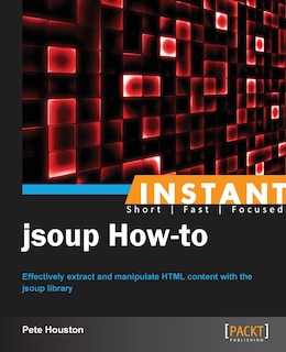 Front cover_Instant Jsoup How-to