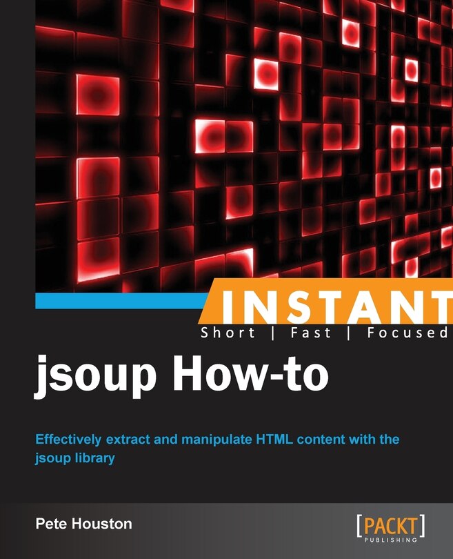 Front cover_Instant Jsoup How-to