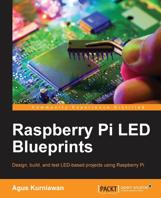 Couverture_Raspberry Pi LED Blueprints