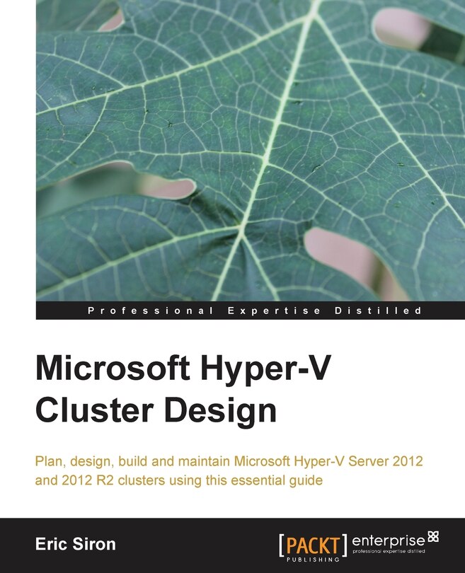 Front cover_Microsoft Hyper-V Cluster Design