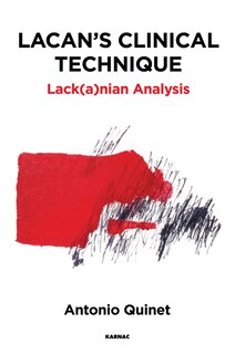 Couverture_Lacan's Clinical Technique