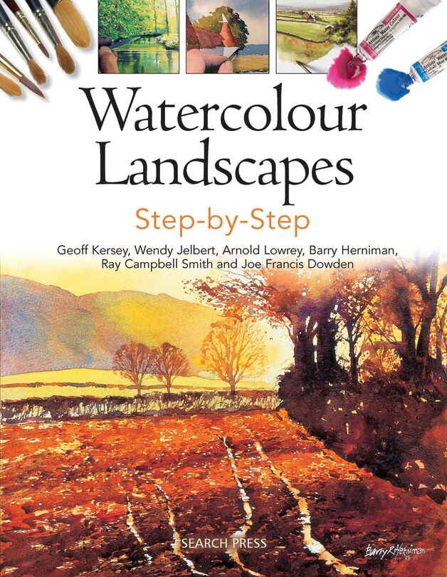 Front cover_Watercolour Landscapes Step-by-step