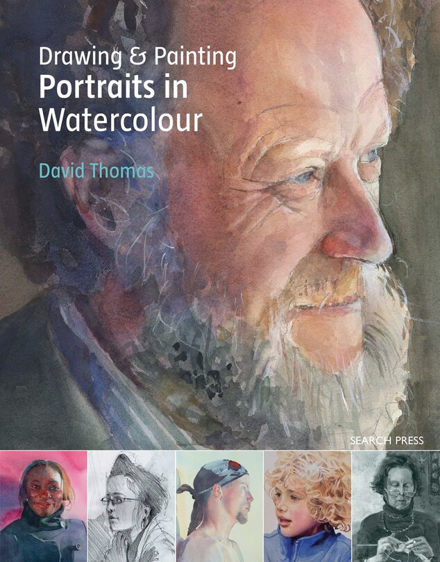Front cover_Drawing & Painting Portraits in Watercolour