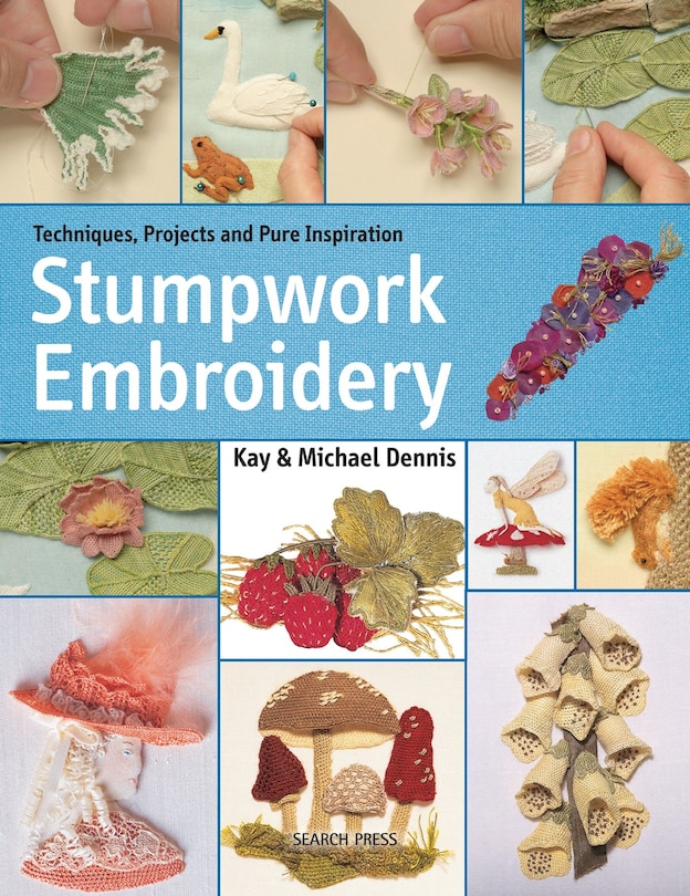 Front cover_Stumpwork Embroidery