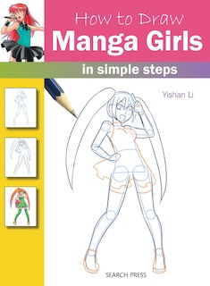 Front cover_How to Draw Manga Girls in Simple Steps