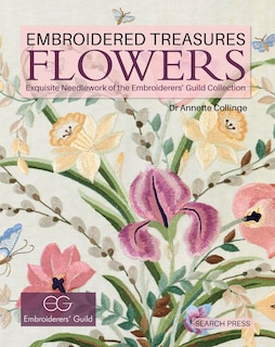 Front cover_Embroidered Treasures: Flowers