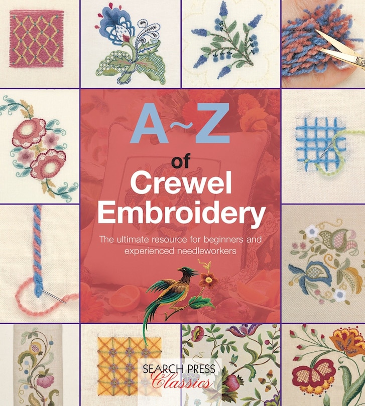 Front cover_A-z Of Crewel Embroidery