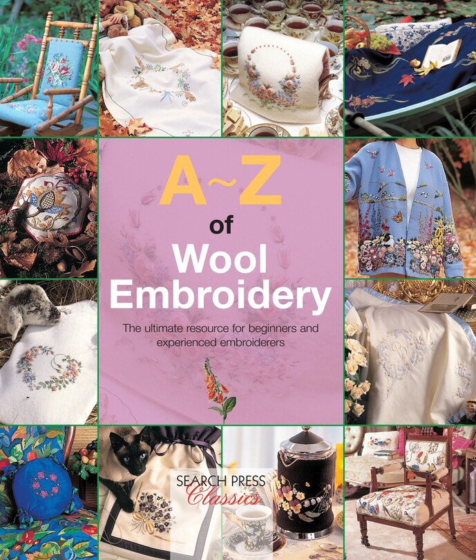 Front cover_A-z Of Wool Embroidery