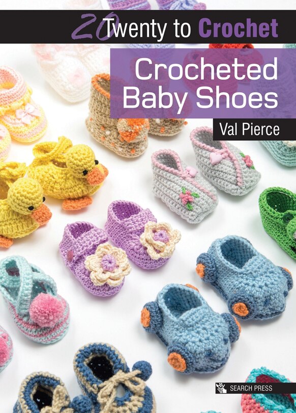 Front cover_Crocheted Baby Shoes