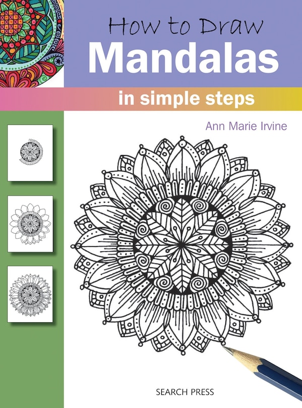 Front cover_How to Draw Mandalas in Simple Steps