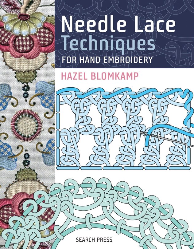Front cover_Needle Lace Techniques For Hand Embroidery