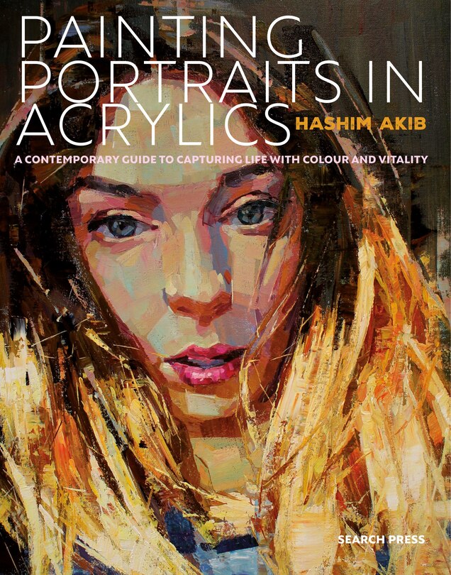 Front cover_Painting Portraits In Acrylic