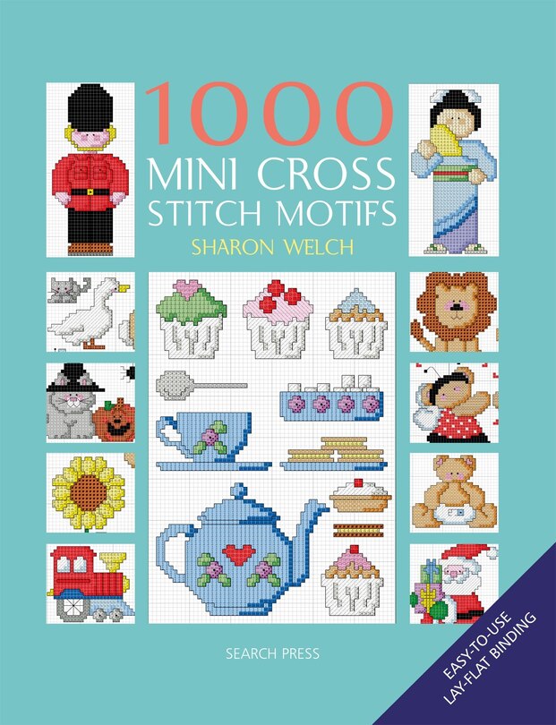 Couverture_1000 Mini Cross Stitch Motifs