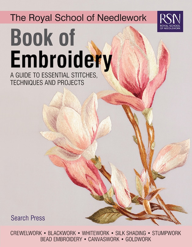 Front cover_The Royal School Of Needlework Book Of Embroidery