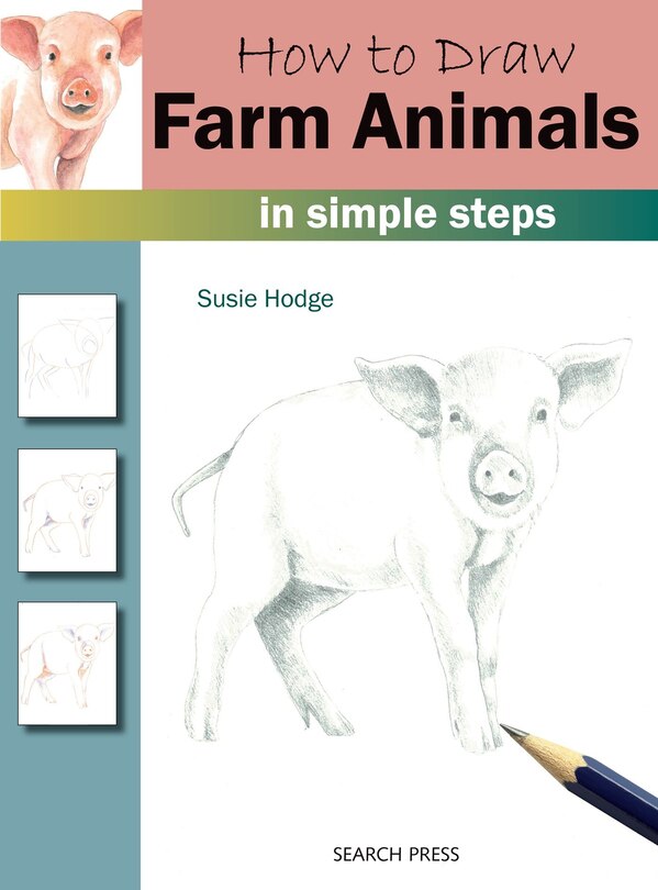 Front cover_How To Draw Farm Animals In Simple Steps