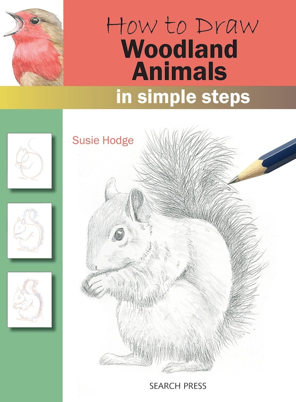 Front cover_How To Draw Woodland Animals In Simple Steps