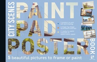 Couverture_Paint Pad Poster Book: City Scenes