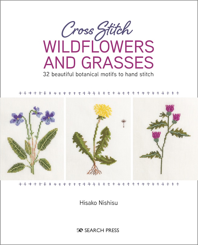 Front cover_Cross Stitch Wildflowers And Grasses