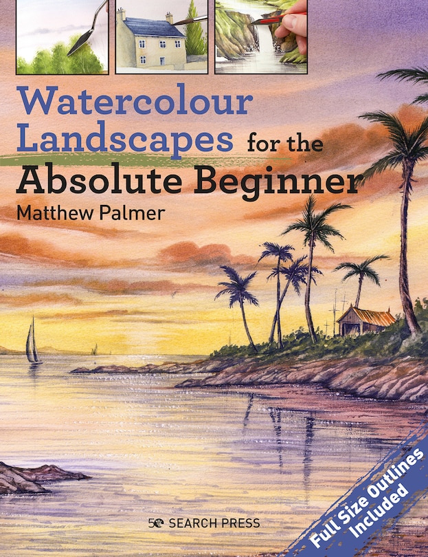 Front cover_Watercolour Landscapes For The Absolute Beginner