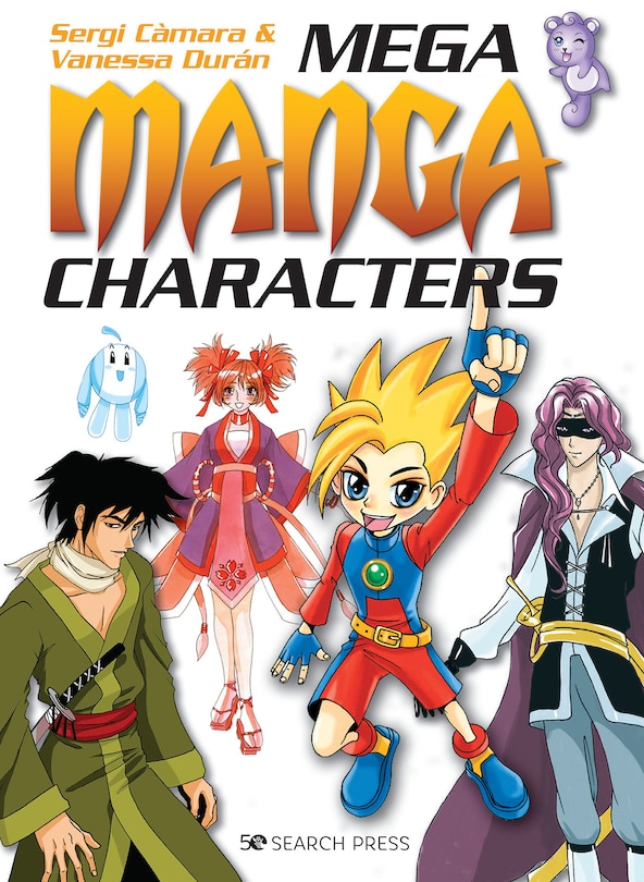 Front cover_Mega Manga Characters