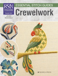 Front cover_Rsn Essential Stitch Guides: Crewelwork - Large Format Edition