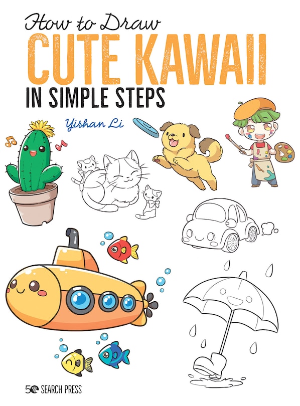 Front cover_How To Draw Cute Kawaii In Simple Steps