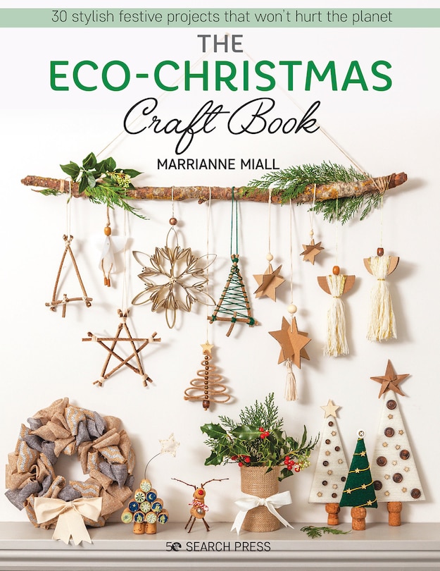 Front cover_Eco-Christmas Craft Book, The
