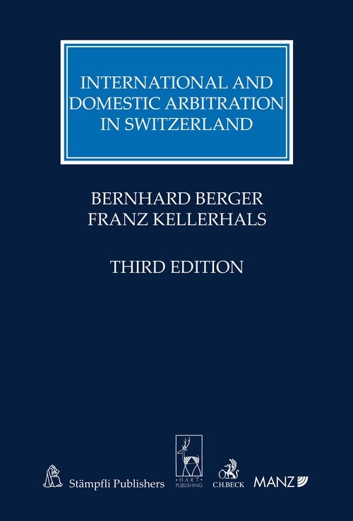 Front cover_International and Domestic Arbitration in Switzerland