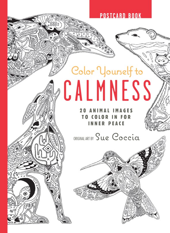 Front cover_Color Yourself to Calmness Postcard Book