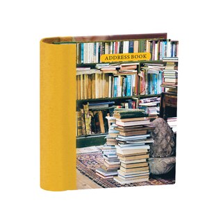 At Home with Books Mini Hardback Address Book