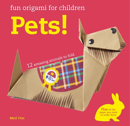 Fun Origami For Children: Pets!: 12 Amazing Animals To Fold