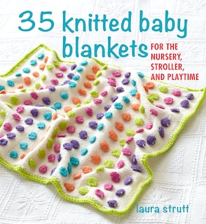 Front cover_35 Knitted Baby Blankets