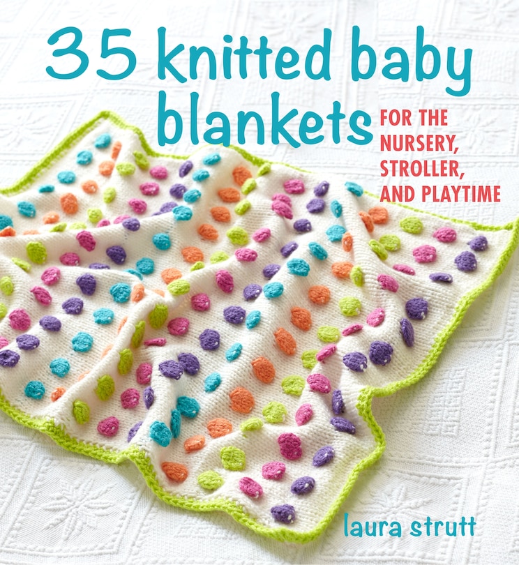 Front cover_35 Knitted Baby Blankets
