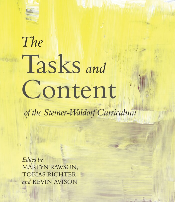 Couverture_The Tasks And Content Of The Steiner-waldorf Curriculum