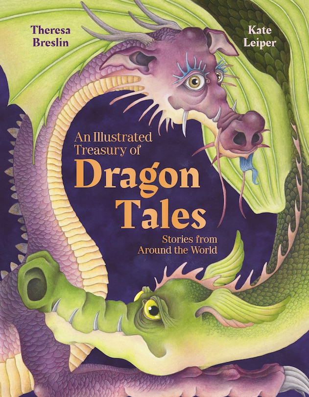 Front cover_An Illustrated Treasury of Dragon Tales