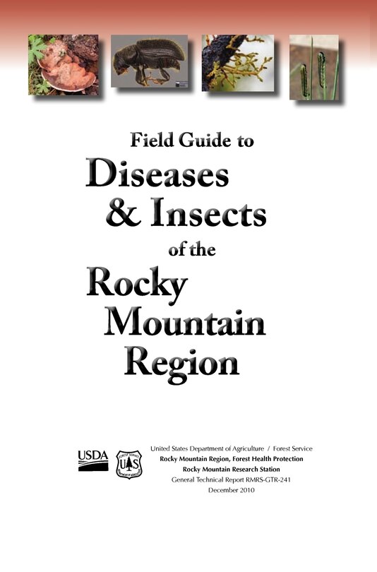 Couverture_Field Guide to Diseases and Insects of the Rocky Mountain Region