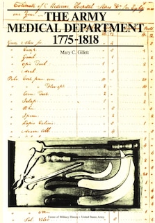 Front cover_The Army Medical Department, 1775-1818