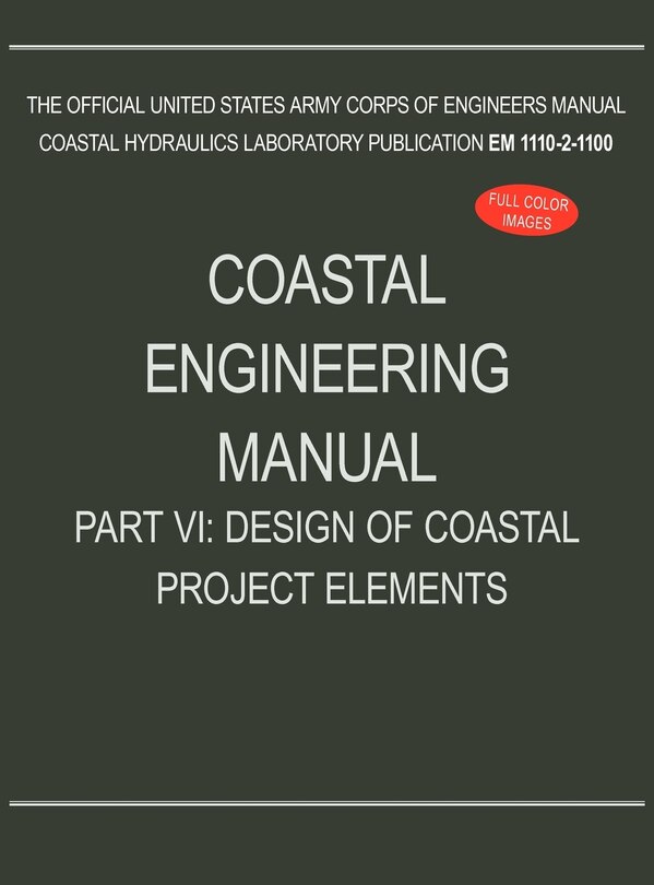 Front cover_Coastal Engineering Manual Part VI